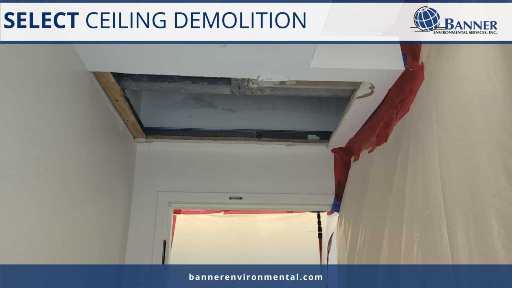 select ceiling demolition-hospital-providence, rhode island