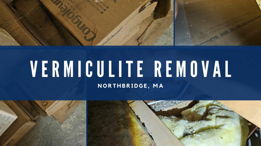 vermiculite asbestos removal in a residential attic northbridge, ma