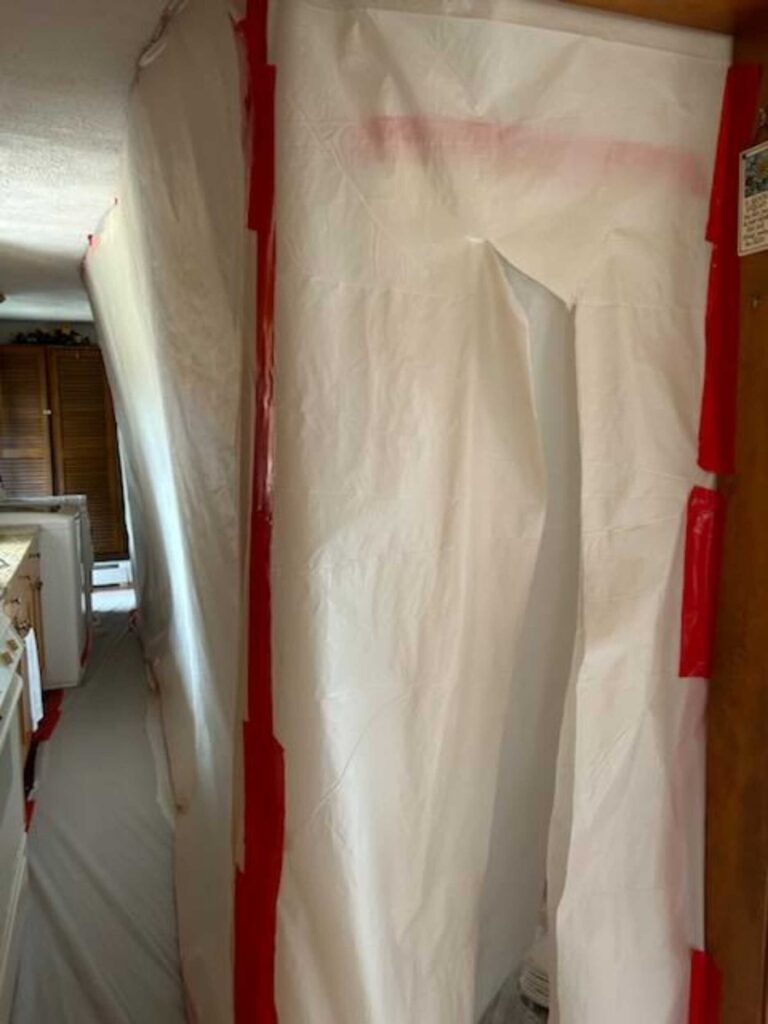 attic vermiculite asbestos insulation removal norfolk ma 10 A Challenging Attic Asbestos Insulation Removal in Norfolk, MA