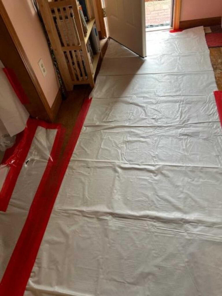 attic vermiculite asbestos insulation removal norfolk ma 11 attic vermiculite asbestos insulation removal norfolk ma 11 A Challenging Attic Asbestos Insulation Removal in Norfolk, MA