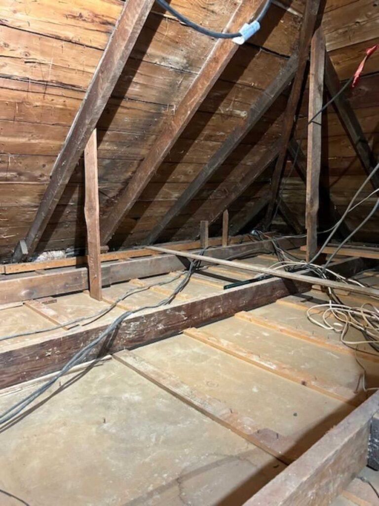 attic vermiculite asbestos insulation removal norfolk ma 13 A Challenging Attic Asbestos Insulation Removal in Norfolk, MA