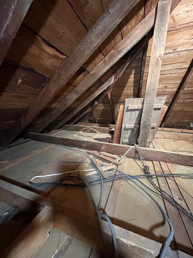 attic vermiculite asbestos insulation removal norfolk ma 15 A Challenging Attic Asbestos Insulation Removal in Norfolk, MA