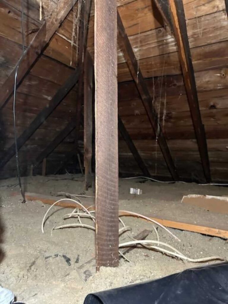 attic vermiculite asbestos insulation removal norfolk ma 8 A Challenging Attic Asbestos Insulation Removal in Norfolk, MA