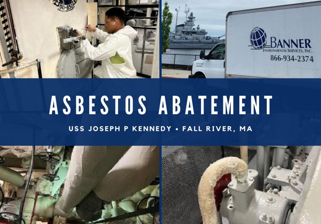 uss joseph p kennedy asbestos abatement asbestos abatement on the uss joseph p kennedy at battleship cove in fall river ma