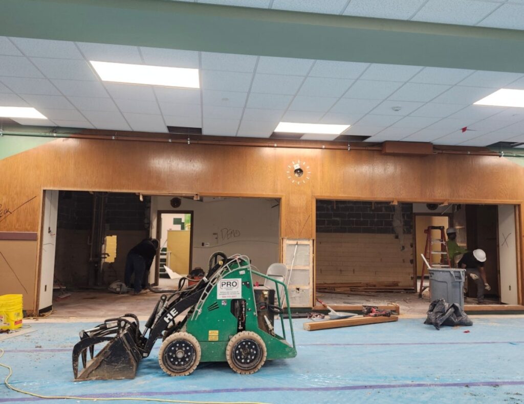 bishop feehan demo 8 Bishop Feehan High School Demolition