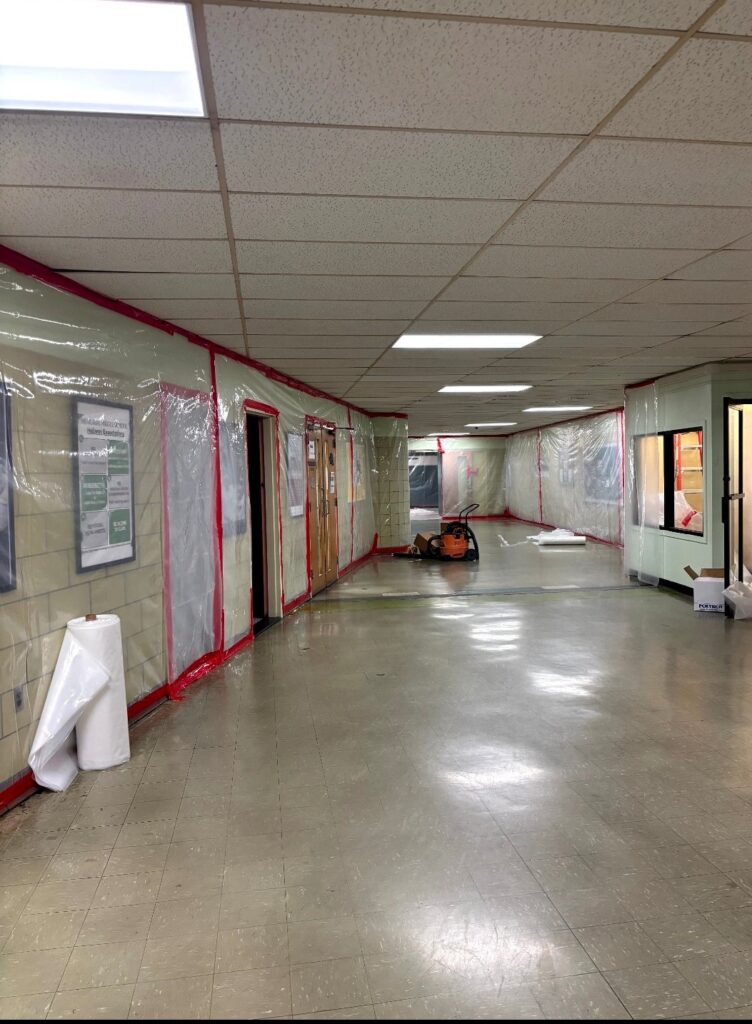banner environmental fitchburg memorial middle school asbestos abatement 8 Asbestos Abatement at Fitchburg Memorial Middle School