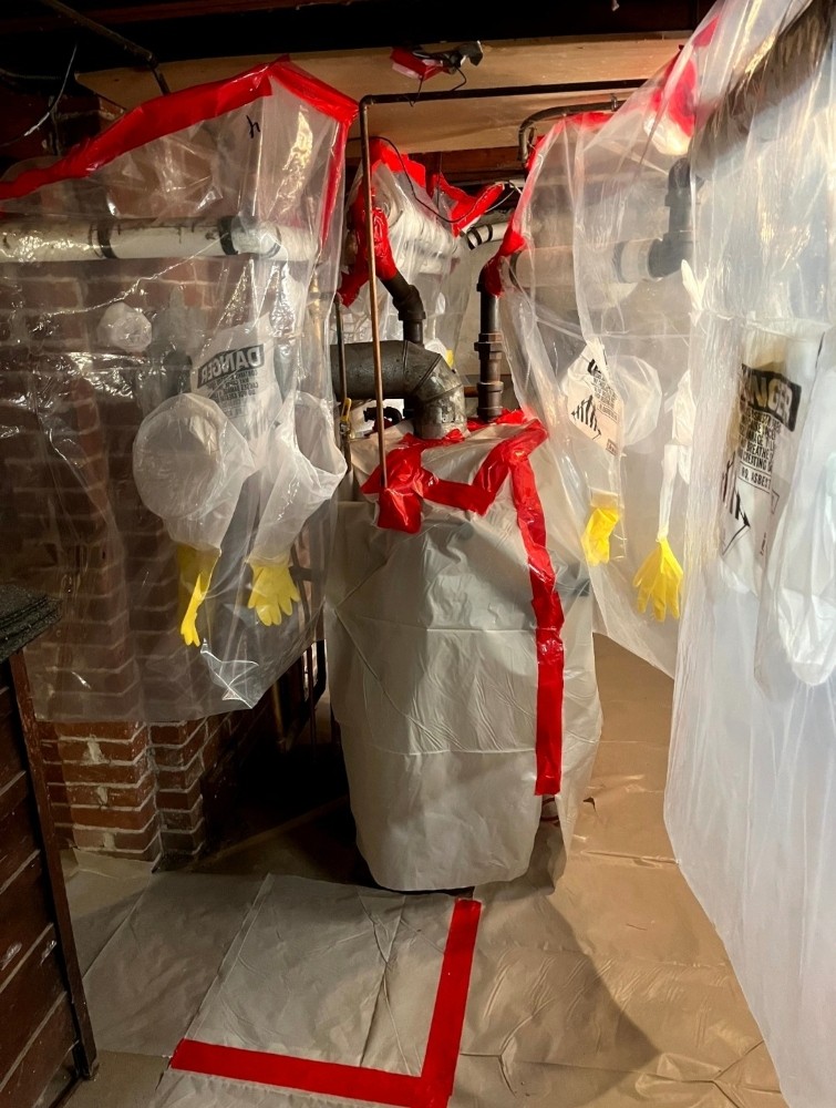 Asbestos boiler pipe insulation removal douglas ma 5 Asbestos Boiler & Pipe Insulation Removal Douglas, MA