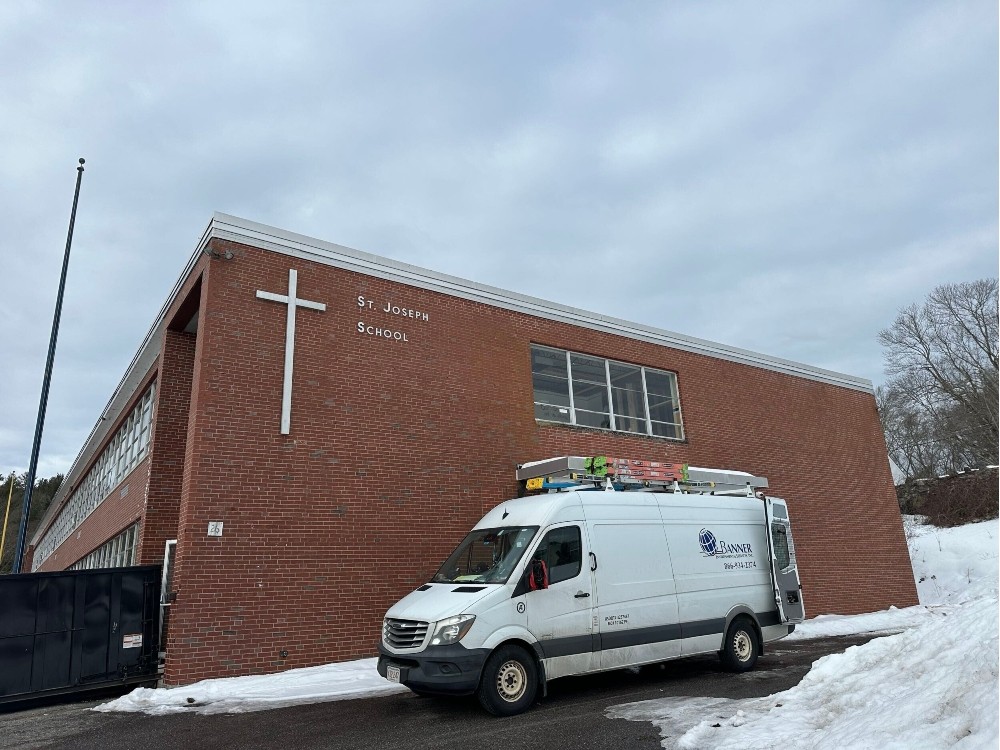 Historic School Asbestos Abatement Project • North Grosvenor Dale, CT