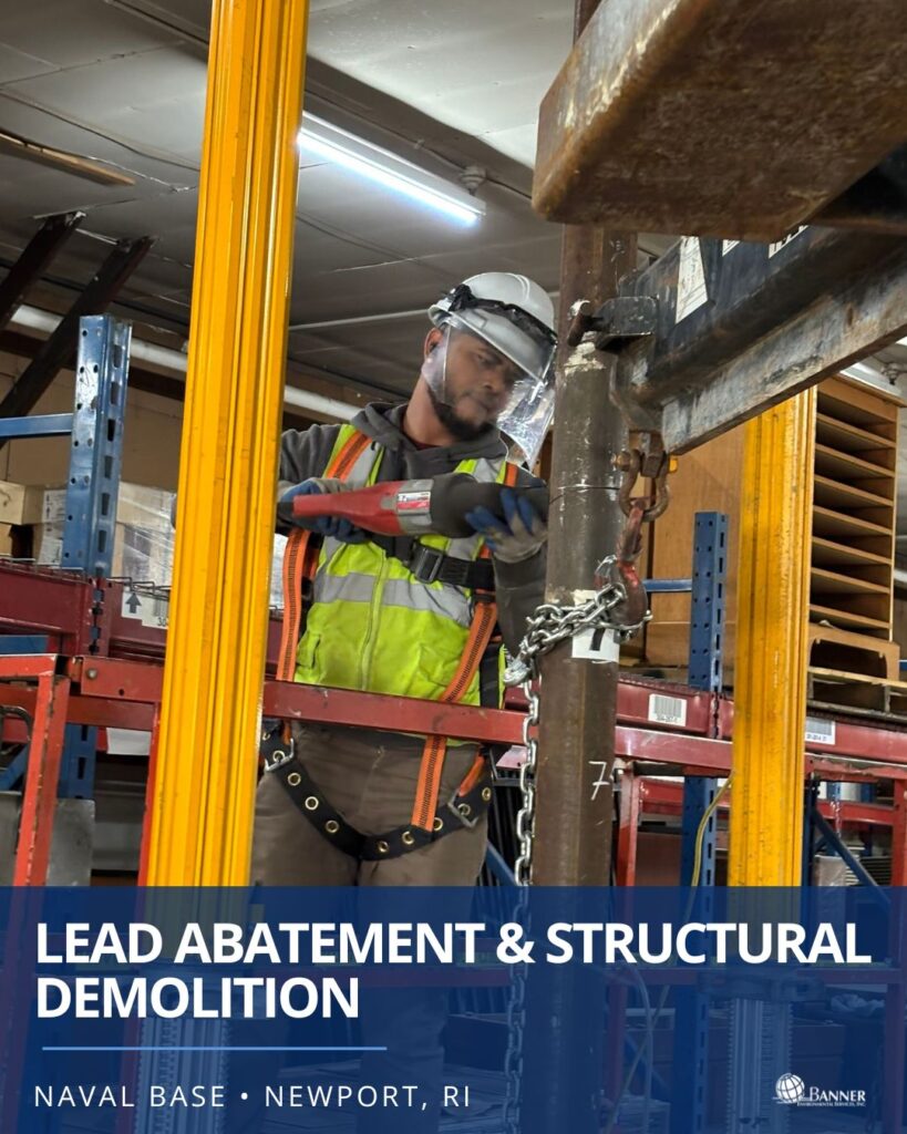 Lead Abatement & Structural Demolition • Newport Naval Base, RI