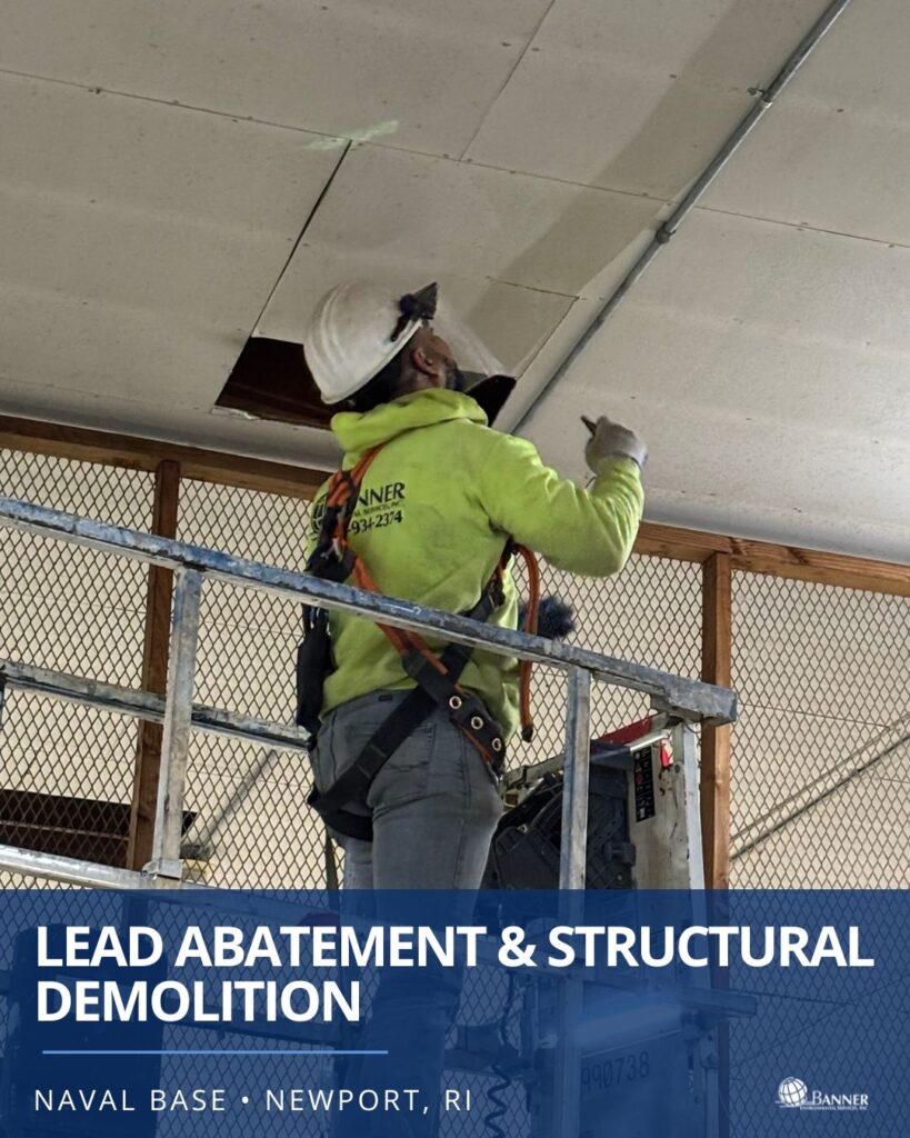 Lead Abatement & Structural Demolition • Newport Naval Base, RI