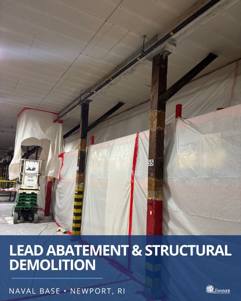 Lead Abatement & Structural Demolition • Newport Naval Base, RI