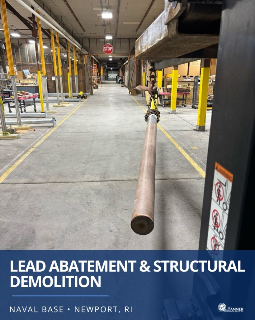 Lead Abatement & Structural Demolition • Newport Naval Base, RI
