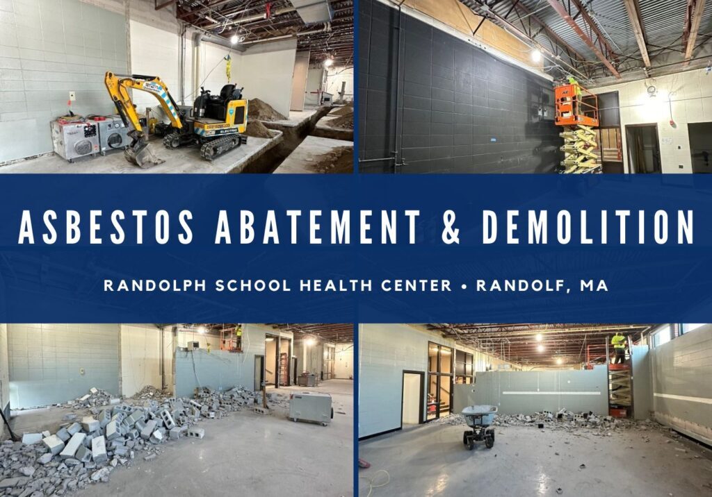 Randolph School Health Center asbestos abatement demolition Randolph School Health Center asbestos abatement demolition
