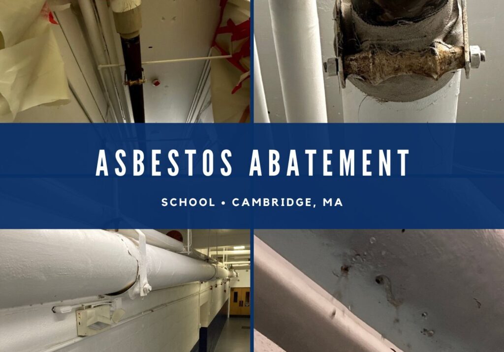 banner-environmental-asbestos-abatement-emergency-cambridge-ma-leaky-pipe Swift Asbestos Abatement in Cambridge, MA School ACM Leaky Pipe