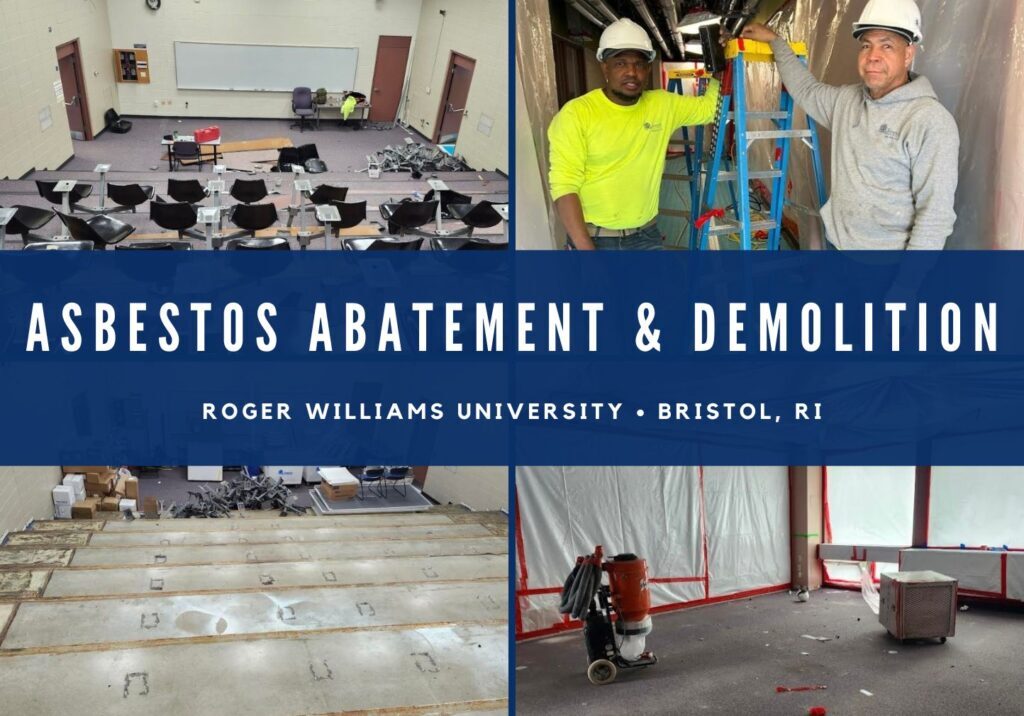banner-roger-williams-university Roger Williams University School of EngineeringSelective Demolition and Asbestos Abatement
