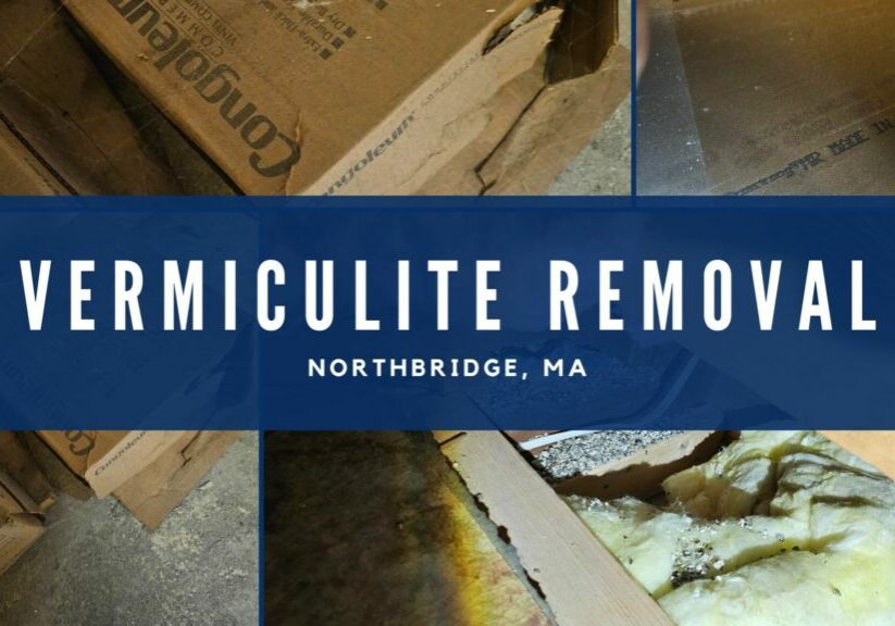 vermiculite-removal-northbridge-ma vermiculite asbestos removal in a residential attic northbridge, ma